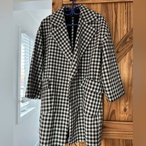 Brand new Oversized, Cocoon silhouette, Two buttons